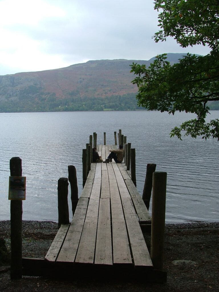 Keswick in the Lake District, UK