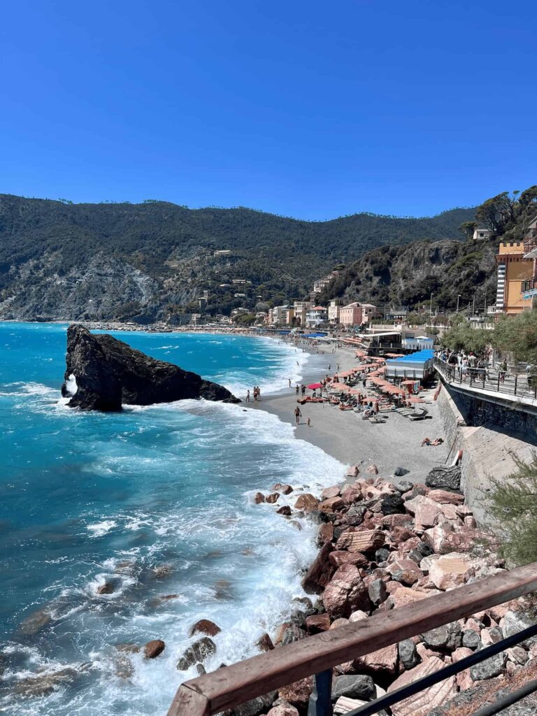 Coastline at Monterosso Italy