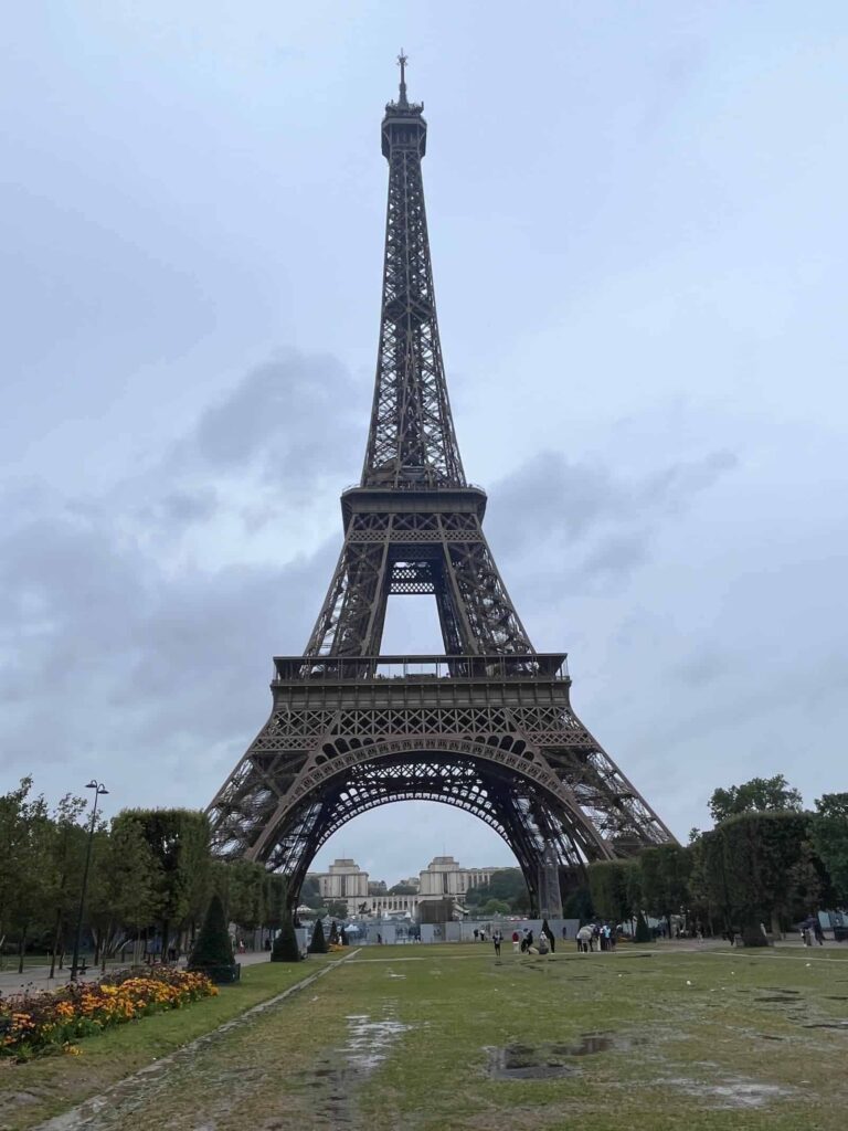 The Eiffel Tower in Paris