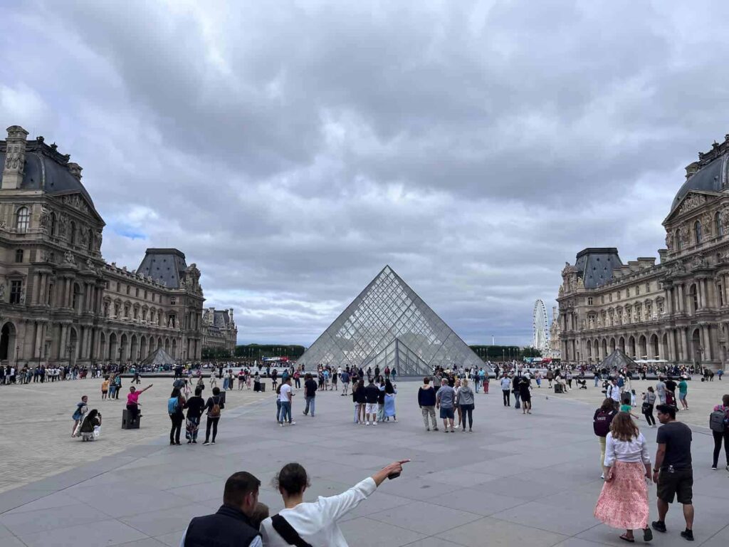 The Louvre in Paris