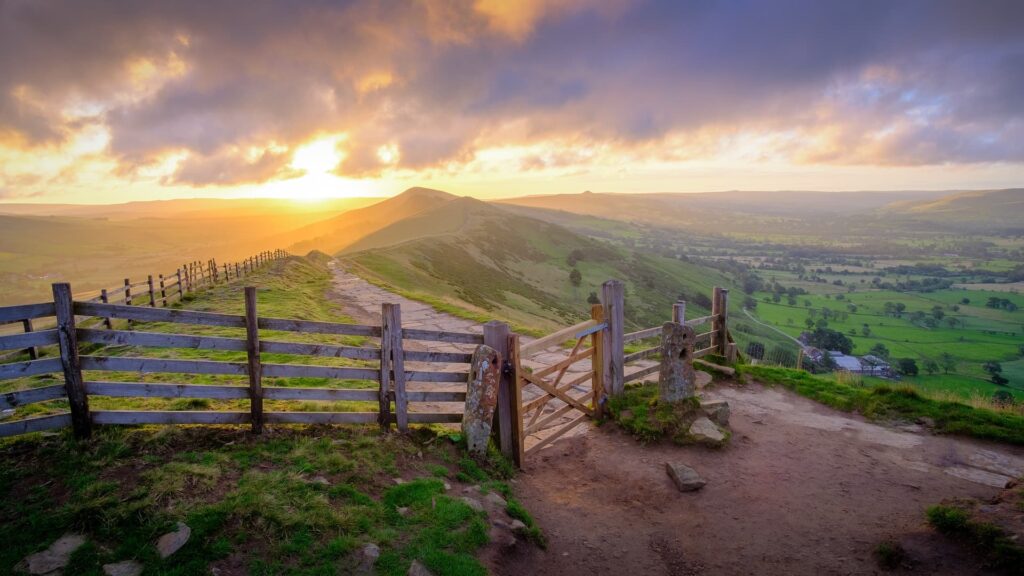 Mam Tor in the Peak District