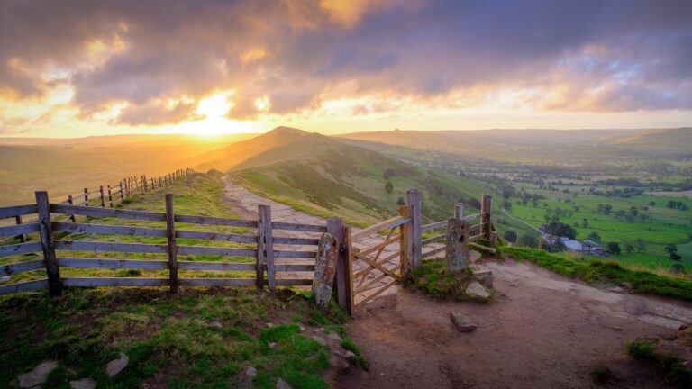 Mam Tor in the Peak District