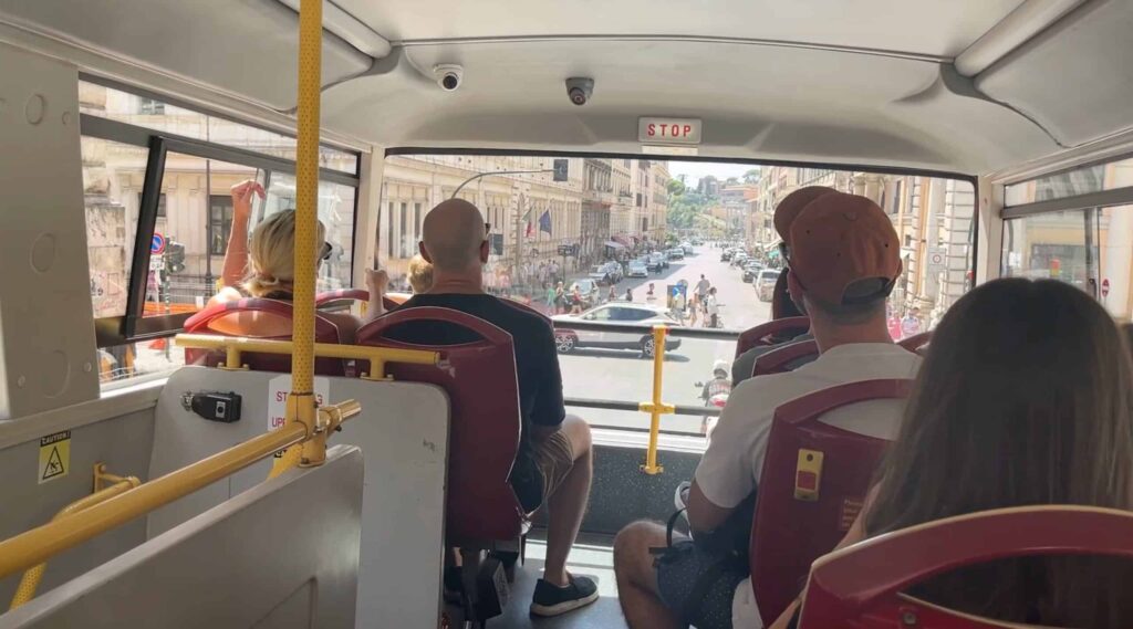 Big Bus Tours through Rome, Italy