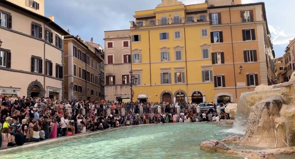 Trevi Fountain in Rome