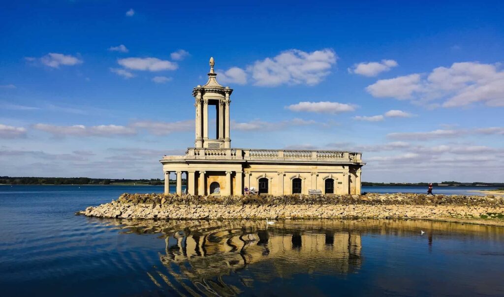 Normanton Church at Rutland Water, UK