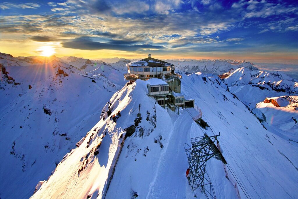 The Schilthorn in Switzerland