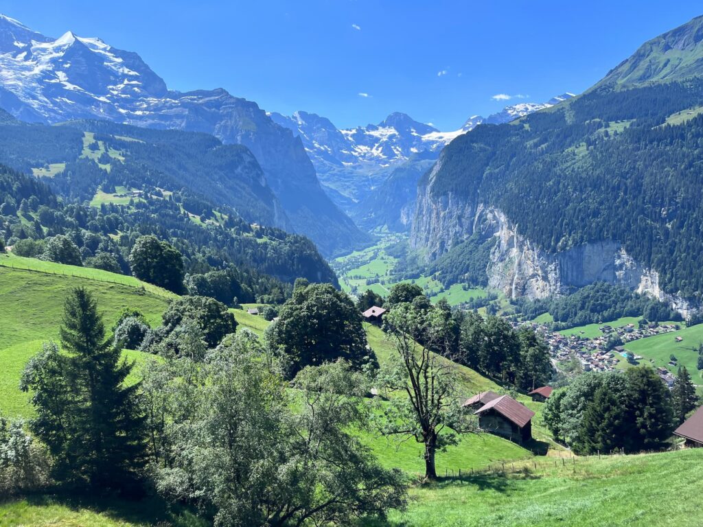 Lauterbrunnen Valley in Switzerland